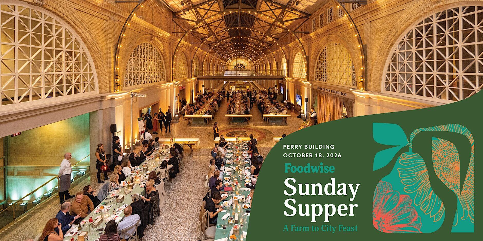 Foodwise Sunday Supper farm-to-city feast