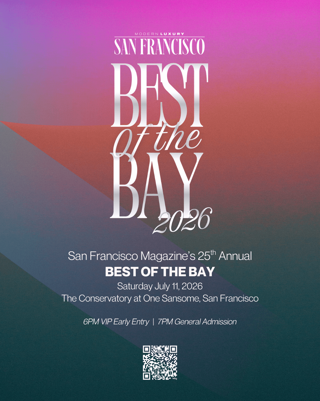 San Francisco Magazine Best of the Bay 2026 event graphic