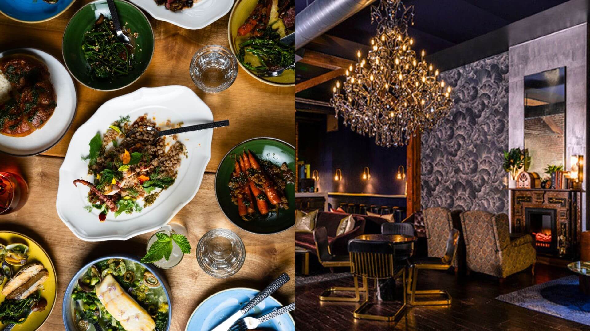 Food and interiors from Bosco and San Francisco Wine Society