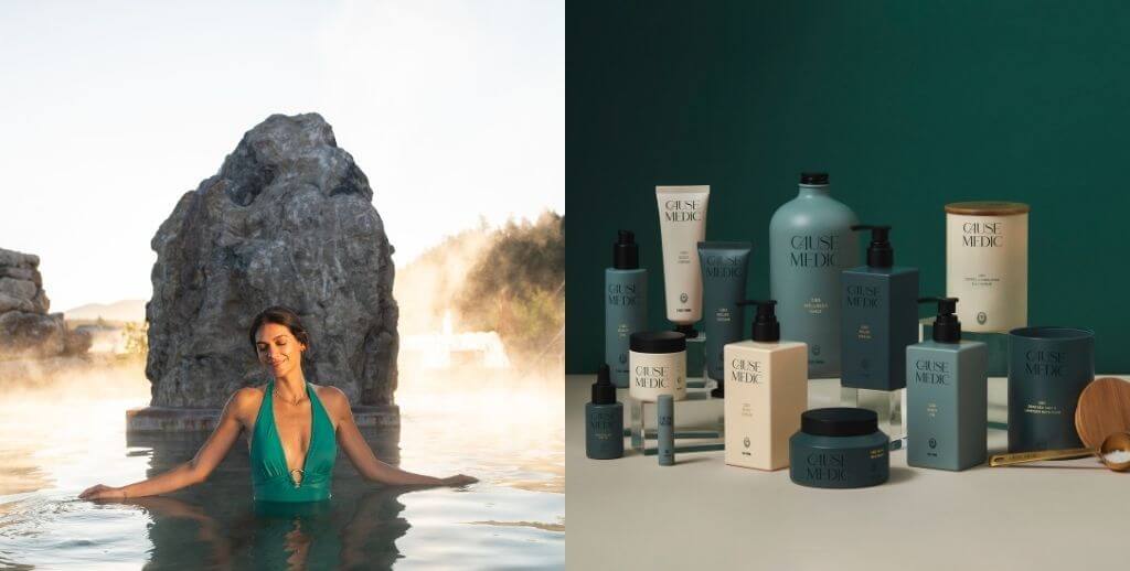Murrieta Hot Springs pool and Cause Medic wellness products